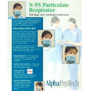 [四月頭到貨 認證手術口罩式N95 更舒適透氣] 美國 ALPHA PROTECH ALP-695  N95 口罩 (散裝)